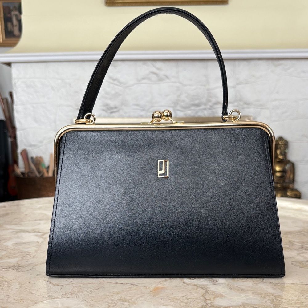 Vintage Jafferjees The Sukan Leather Satchel Handbag